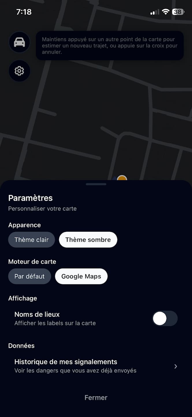Dodanati app screenshot
