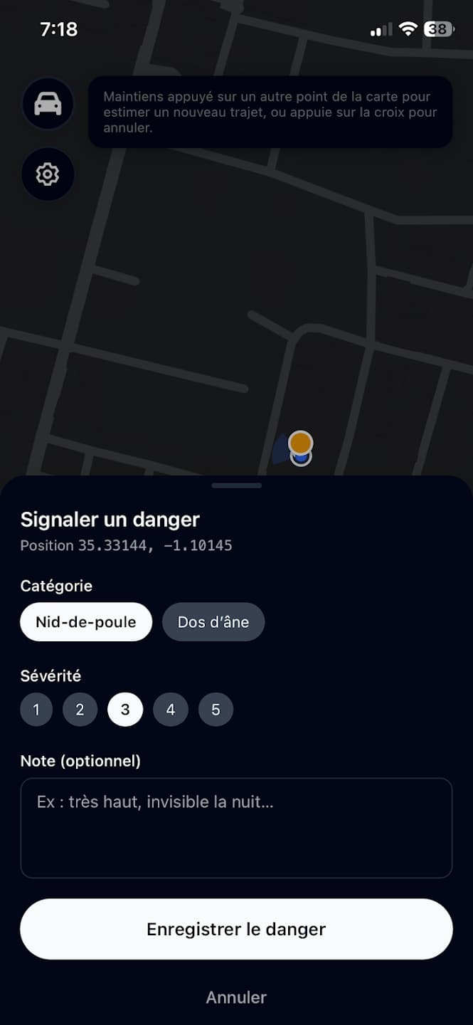 Dodanati app screenshot