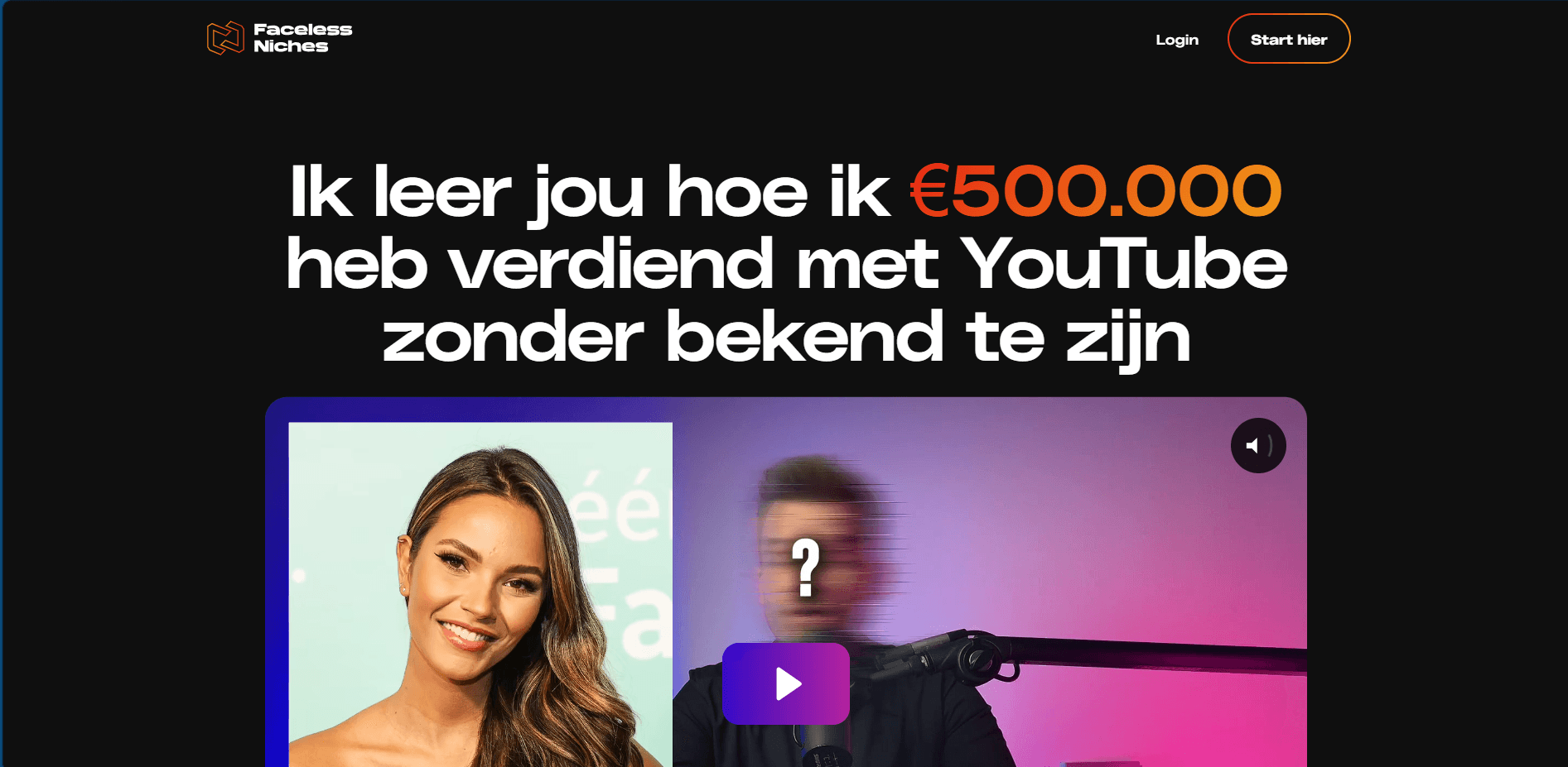 Faceless Niches screenshot