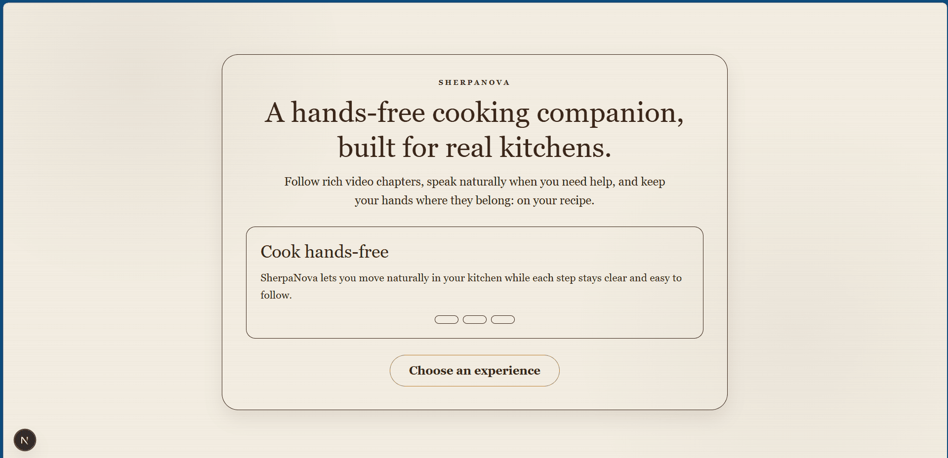 SherpaNova screenshot